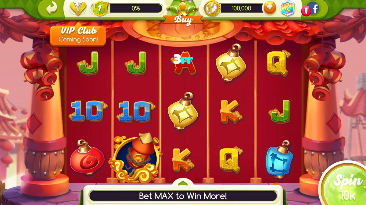3rr casino presented on mobile device in Pakistan with slots and live games